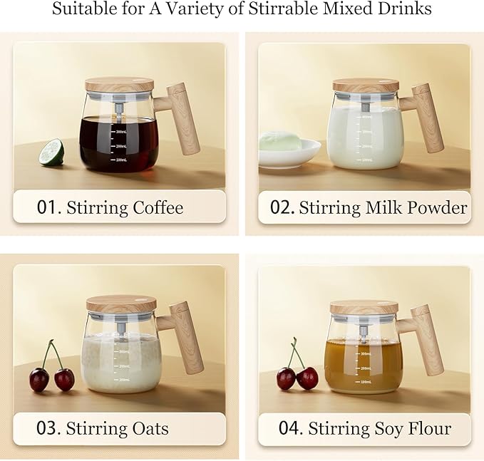 Electric Self-Stirring Coffee Mug