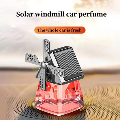 Windmill Design Solar Car Perfume Air Freshener